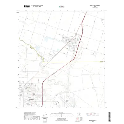 2019 Map of Kingsville East, 2019 Print