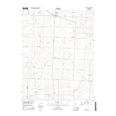 2014 Map of Kingsville, 2014 Print