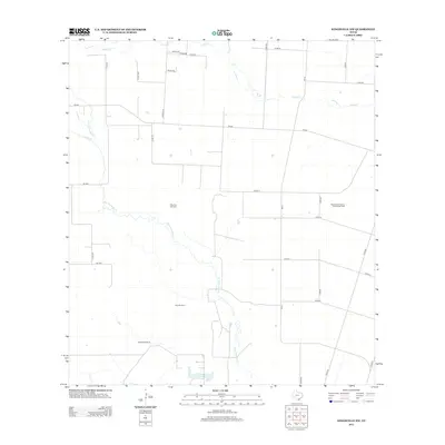 2013 Map of Kingsville NW, 2013 Print