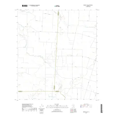 2019 Map of Kingsville NW, 2019 Print
