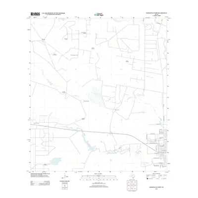 2013 Map of Kingsville West, 2013 Print