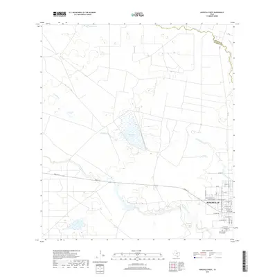 2019 Map of Kingsville West, 2019 Print