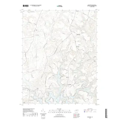 2019 Map of Kingswood, 2019 Print