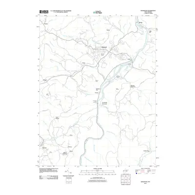 2011 Map of Kingwood, 2011 Print