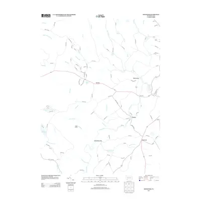 2013 Map of Kingwood, 2013 Print