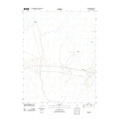 2011 Map of Kinkaid, 2011 Print