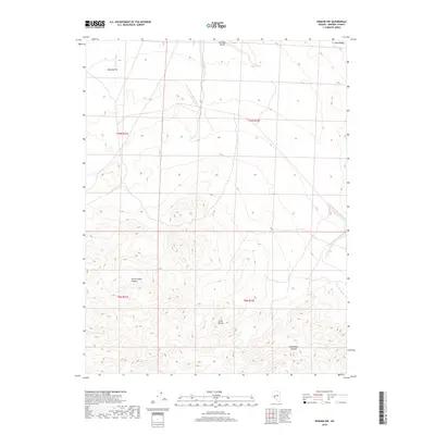 2018 Map of Kinkaid NW, 2018 Print