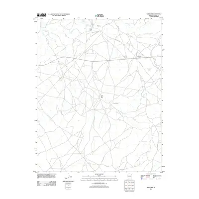 2011 Map of Kinlichee, 2011 Print