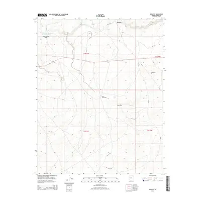 2014 Map of Kinlichee, 2014 Print