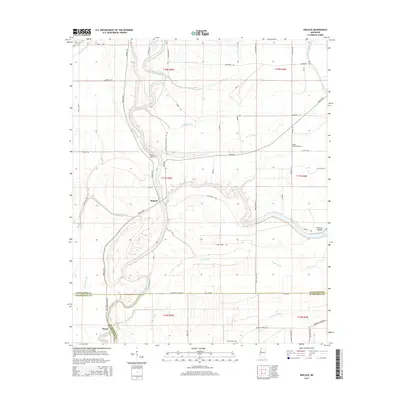 2015 Map of Kinlock, 2015 Print