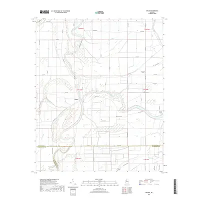 2018 Map of Kinlock, 2018 Print