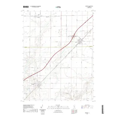 2021 Map of Kinmundy, 2021 Print