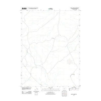 2012 Map of Kinney Spring, 2012 Print