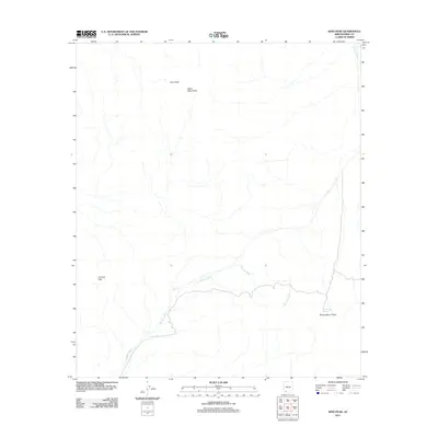 2011 Map of Kino Peak, 2011 Print