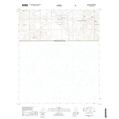 2018 Map of Kino Springs, 2018 Print