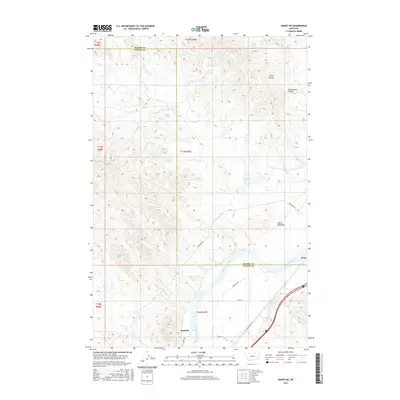 2017 Map of Kinsey NE, 2017 Print