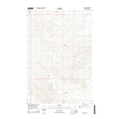 2014 Map of Kinsey NW, 2014 Print