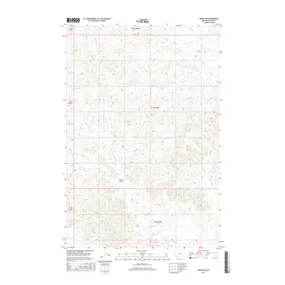 2017 Map of Kinsey NW, 2017 Print