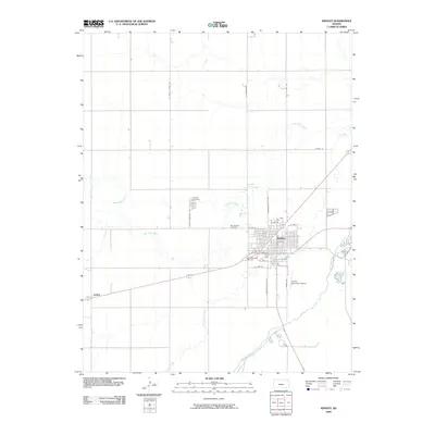 2009 Map of Kinsley, 2009 Print