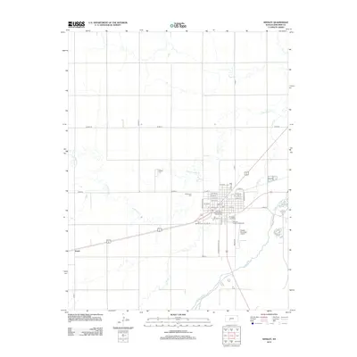 2012 Map of Kinsley, 2012 Print