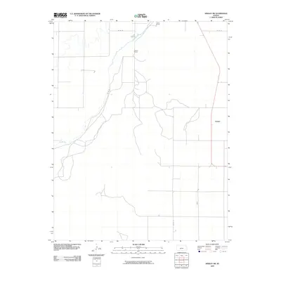2009 Map of Kinsley SW, 2009 Print