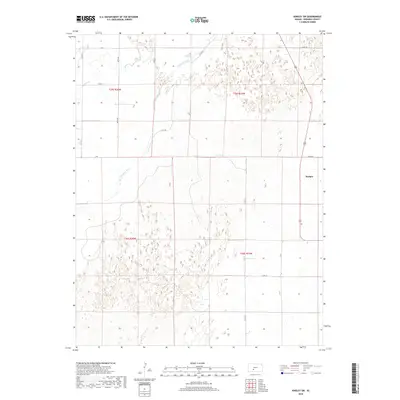 2018 Map of Kinsley SW, 2018 Print