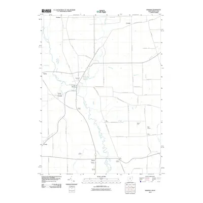 2010 Map of Kinsman, 2010 Print