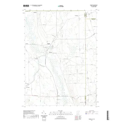 2019 Map of Kinsman, 2019 Print
