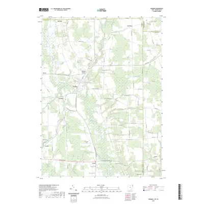 2023 Map of Kinsman, 2023 Print
