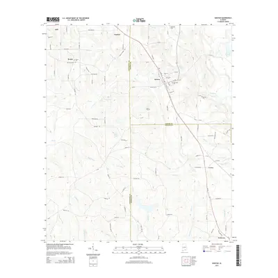 2014 Map of Kinston, 2014 Print