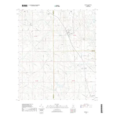 2018 Map of Kinston, 2018 Print
