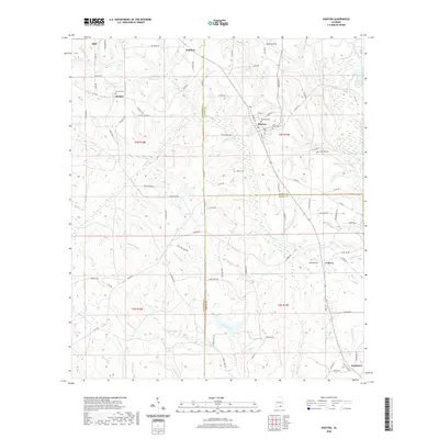 2020 Map of Kinston, 2020 Print