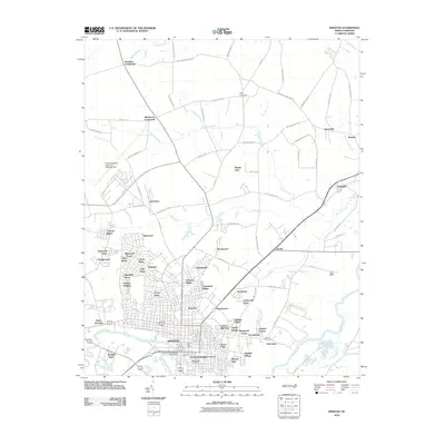 2010 Map of Kinston, 2010 Print