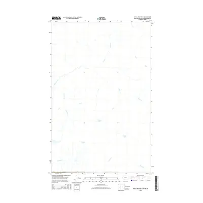 2014 Map of Kintla Peak OE N, 2014 Print