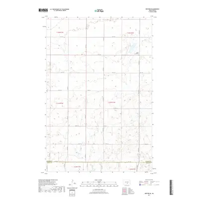 2017 Map of Kintyre NE, 2017 Print