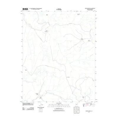 2011 Map of Kinusta Mesa, 2011 Print