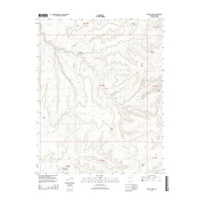 2014 Map of Kinusta Mesa, 2014 Print