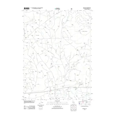 2012 Map of Kinyon, 2012 Print