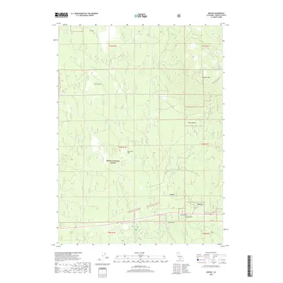 2018 Map of Kinyon, 2018 Print
