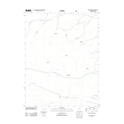 2012 Map of Kious Spring, 2012 Print