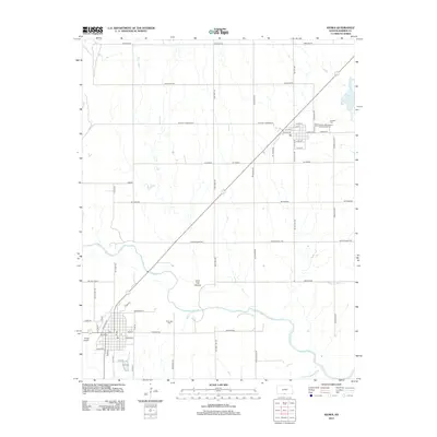 2012 Map of Kiowa, 2012 Print