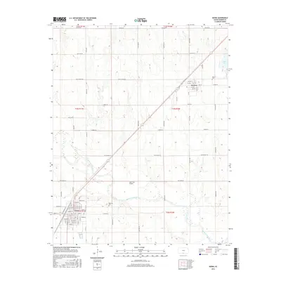 2016 Map of Kiowa, 2016 Print