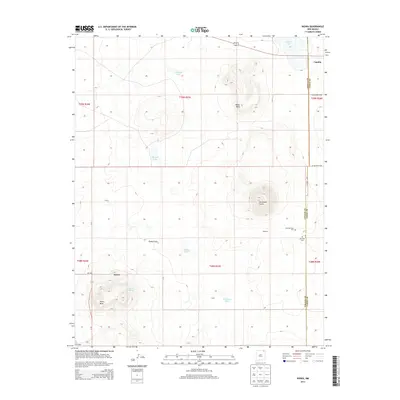 2013 Map of Kiowa, 2013 Print