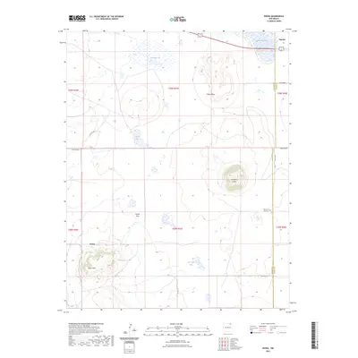 2023 Map of Kiowa, 2023 Print