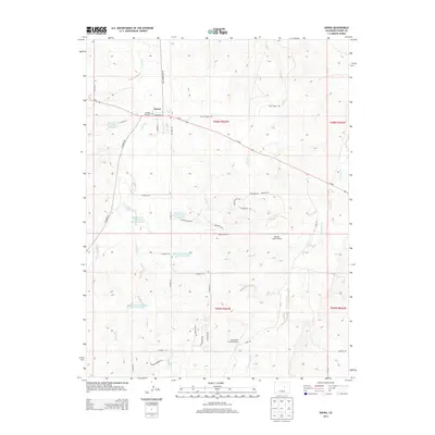 2013 Map of Kiowa, 2013 Print