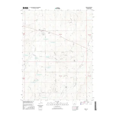 2016 Map of Kiowa, 2016 Print