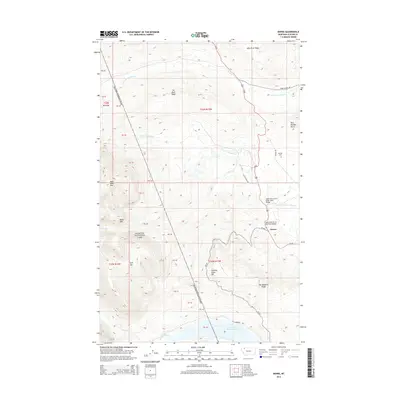2014 Map of Kiowa, 2014 Print