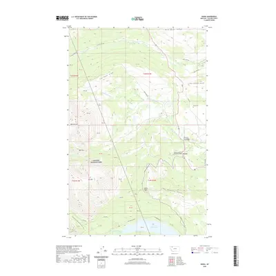 2020 Map of Kiowa, 2020 Print