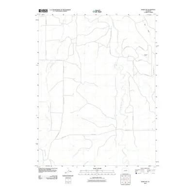 2010 Map of Kiowa NE, 2010 Print