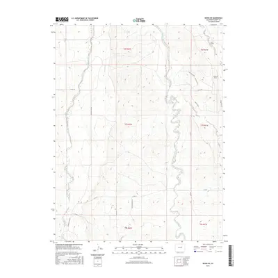 2016 Map of Kiowa NE, 2016 Print